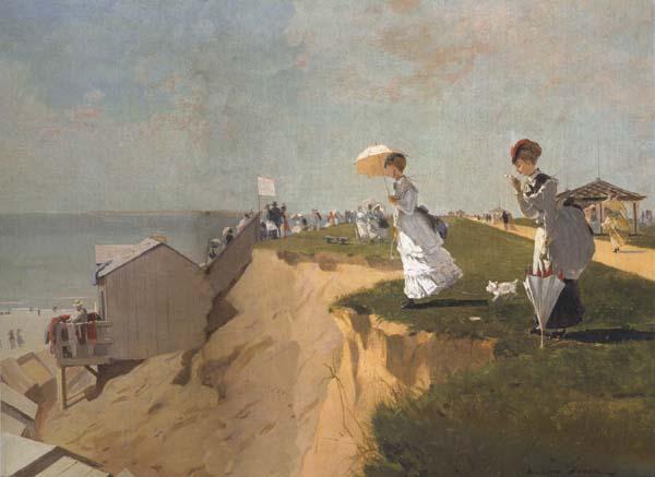 Winslow Homer Long Branch,New Jersey (mk44) oil painting picture